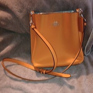 Coach Vibrant Orange Crossbody Bag